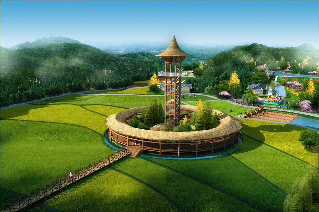 广州省美丽乡村-茴香小镇